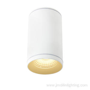 Outdoor surface mounted wall light with GU10 holder